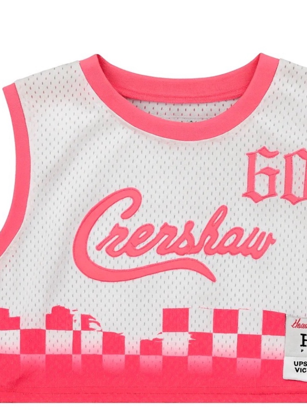 131 . CROP TOP BASKETBALL JERSEY